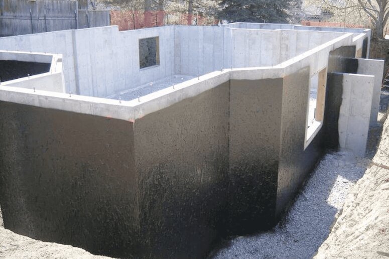 Гидроизоляция фундамента